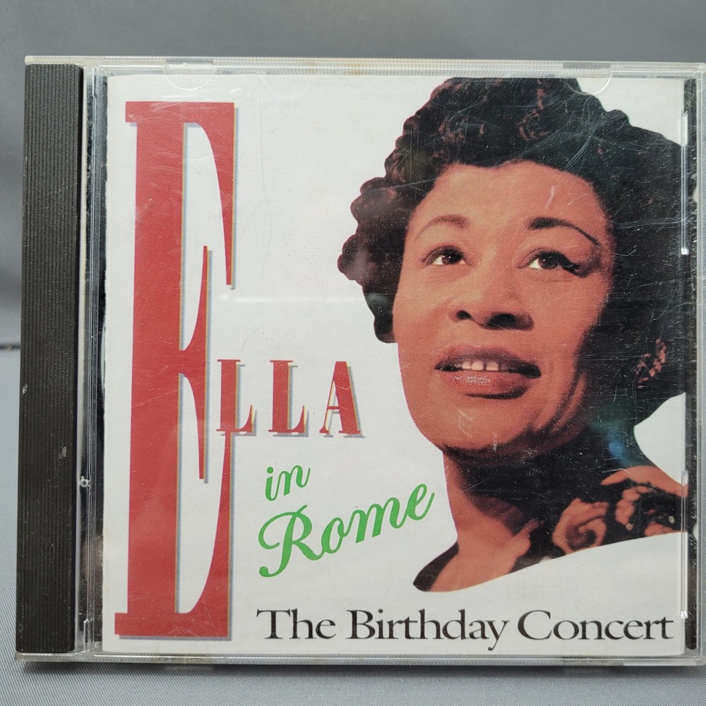 Ella‎ in Rome The Birthday Concert (CD, 1988) Fitzgerald